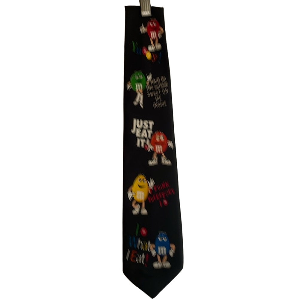 M&M’s Polyester Tie NWT